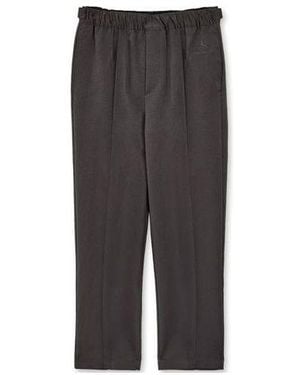 Nike X A Ma Manire Crossover Solid Colour Logo Straight Casual Trousers - Grey