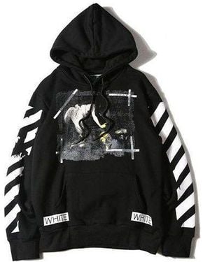 Off-White c/o Virgil Abloh Caravaggio Hooded Sweatshirt - Black