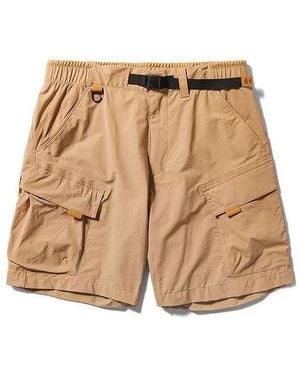 Timberland Stretch Quick Dry Wind Resistant Shorts - Natural