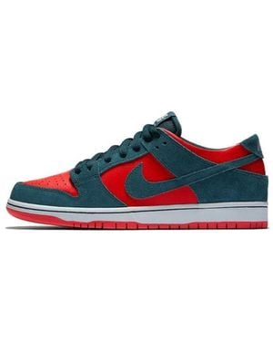 Nike Zoom Sb Dunk Low Pro 'Reverse Shark' - Red
