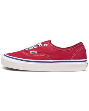 Vans Authentic 44 'Og/Og Lace' - Red