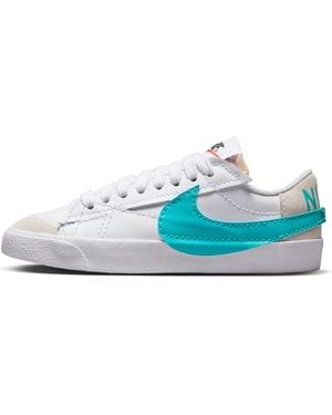Nike (Wmns) Blazer Low '77 Jumbo Dusty Cactus' - Blue