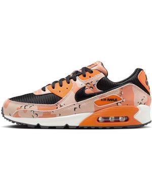 Nike Air Max 90 Premium 'Camo Pack Bio Safety' - Orange