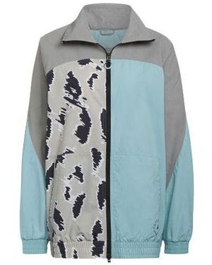 adidas (Wmns) Sports Jacket Long Sleeves - Blue