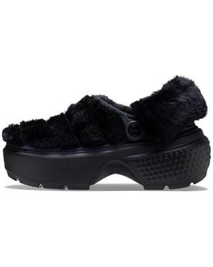 Crocs™ (Wmns) Stomp Quilted Clogs - Black