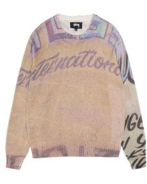 Stussy Alfonso Sweater - Pink
