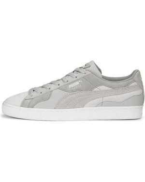 PUMA Suede 'Camowave Earth - White