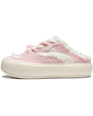 Li-ning (Wmns) Puff Platform Mule Creamy' - Pink