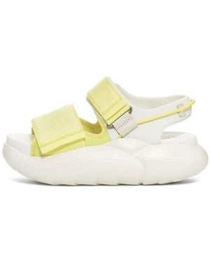 UGG (Wmns) La Cloud Strap Flatform Sandal 'Neon' - Metallic