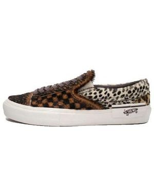 Vans Slip-On Cap Lx 'Multi Pony Hair' - Brown