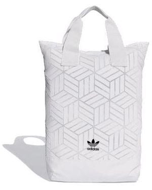 adidas Originals X Issey Miyake 3D Roll Top Backpack - White