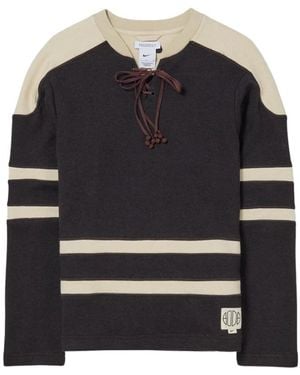 Nike X Bode Astro Grabber Lacing Knit Jumper Asia Sizing 'Shaded Natural Linen' - Black