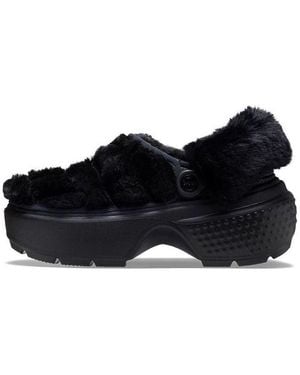 Crocs™ (Wmns) Stomp Quilted Clogs - Black