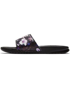 Nike (Wmns) Benassi Jdi Print Floral (W) - Blue