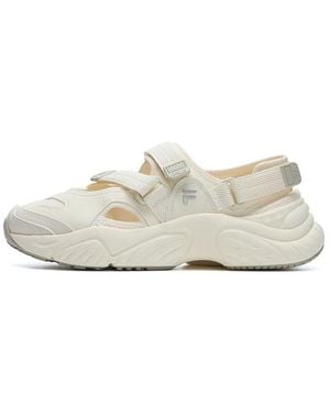 Fila (Wmns) Conch Sandals 'Cream' - White