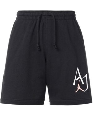Nike Sport Dna Splash Ink Printing Casual Sports Shorts - Blue