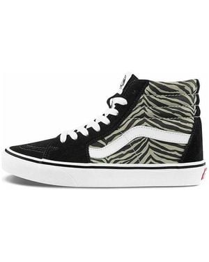 Vans Sk8-Hi Canvas Trainers - Black