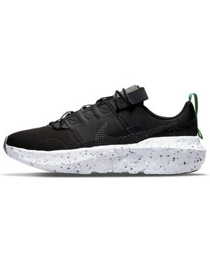 Nike Crater Impact Trainer In Black/iron Grey-off Noir
