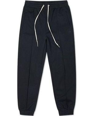 Converse (Wmns) Solid Colour Lacing Bundle Feet Sports Pants/Trousers/Joggers Dark - Blue