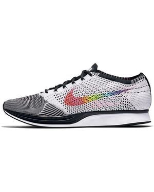 Nike Flyknit Racer 'Be True' - Blue