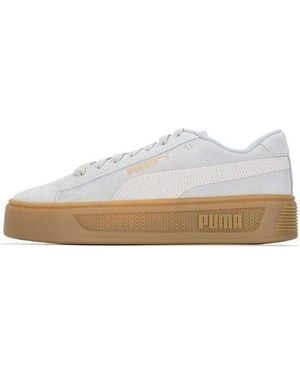 PUMA (Wmns) Smash Platform V3 Sd - White