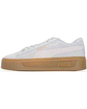 PUMA (Wmns) Smash Platform V3 Sd - White