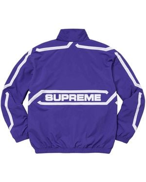 Supreme Curve Track Jacket in Green for Men | Lyst UK