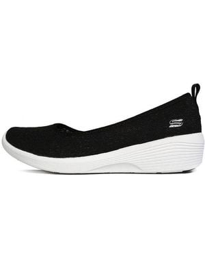 Skechers (Wmns) Sport Active Slip-On Shoes - Black