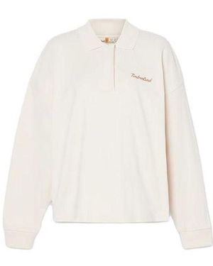 Timberland (Wmns) Polo Sweatshirt - White