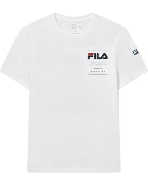 Fila Athletics Collection Logo T-Shirt - White