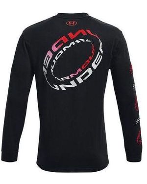 Under Armour Branded Spiral Heavyweight Long Sleeve T-Shirt - Blue