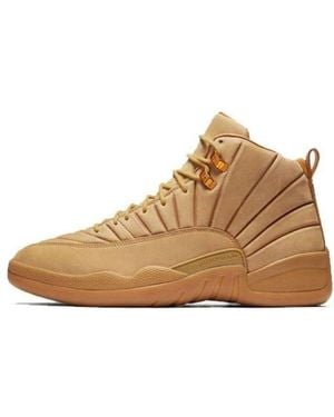 Nike (Wmns) 12 Retro 'Psny Wheat' - Brown