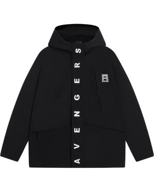 Li-ning X Marvel Graphic Windbreaker - Black