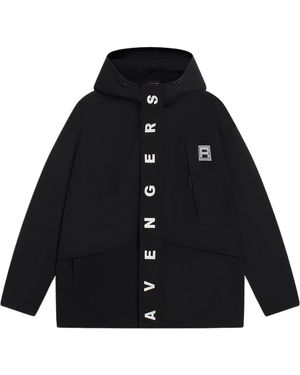 Li-ning X Marvel Graphic Windbreaker - Black