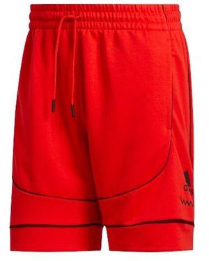 adidas Donovan Mitchell Don Issue #2 Shorts - Red