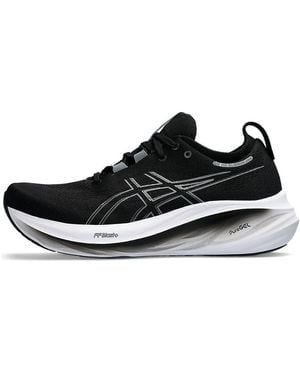 Asics Gel-Nimbus 26 4E Wide Graphite' - Black