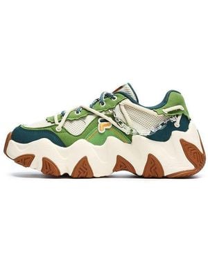 Fila (Wmns) Fashion Daddy Shoes - Green