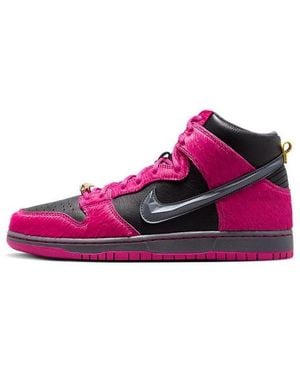 Nike Sb Dunk High 'Run The Jewels Active' - Purple