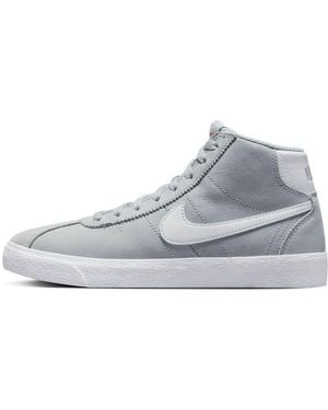 Nike (Wmns) Bruin High Sb 'Wolf' - Grey