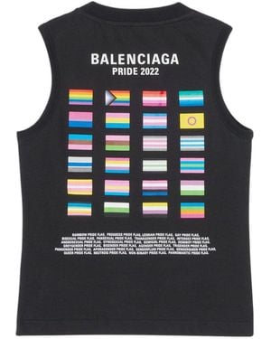 Balenciaga Pride 22 Tank Top ' ' - Black