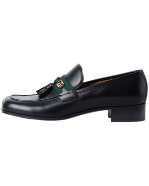 Gucci Tassel Loafers - Black