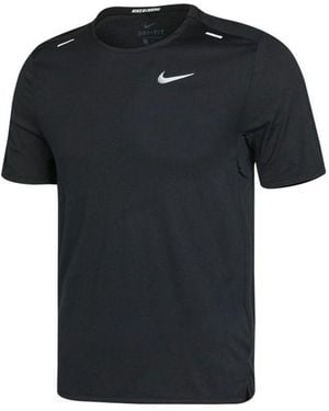 Nike Dri-Fit Rise 365 Ventilate Soft Running T-Shirt - Black