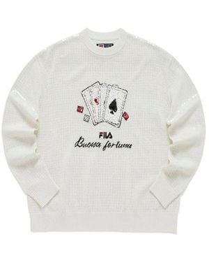 Fila (Wmns) Sport Graphic Sweater - White