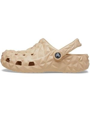 Crocs™ Classic Geometric Clogs - Natural