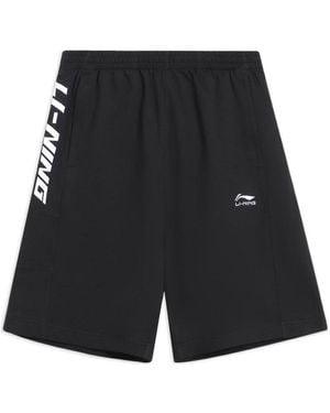 Li-ning Graphic Shorts - Black