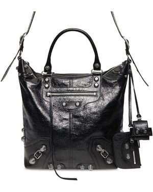 Balenciaga Le Cagole Medium Tote Bag - Black