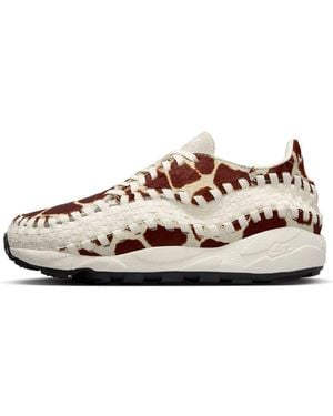 Nike (Wmns) Air Footscape Woven 'Cow Print' - Natural
