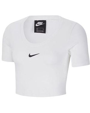 Nike (Wmns) Sportswear Essential Sports Short Sleeve - White