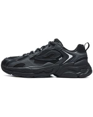 Fila 3M Vintage Reflective Low Shoes - Black