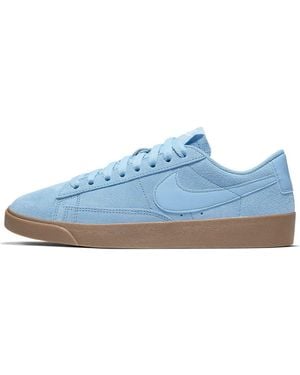 Nike (Wmns) Blazer Low Sd 'Light Bluegray'